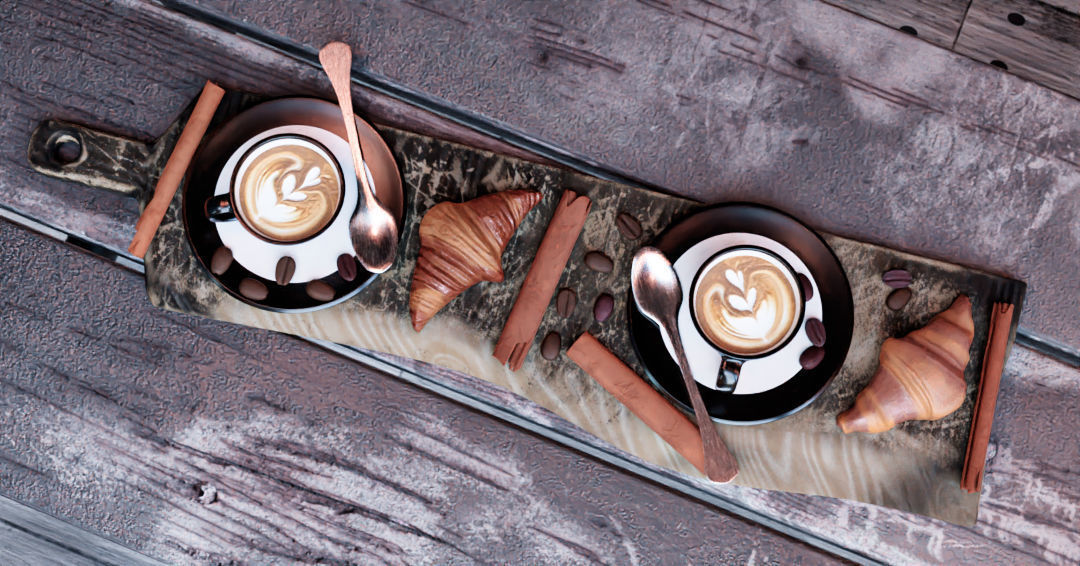 Coffee Asset 03 3D model_2