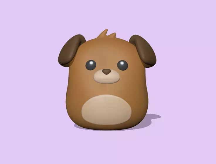 Zodiac Dog 3D print model_0