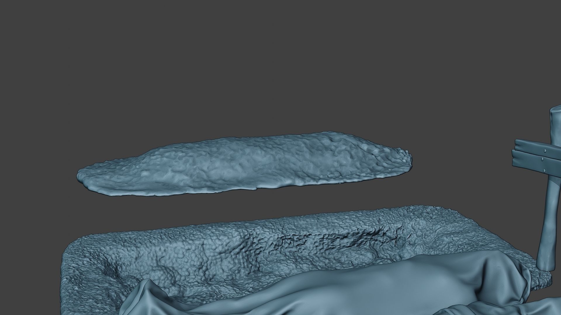 German soldier ww2 Tombs and Corpses G6 3D print model_16