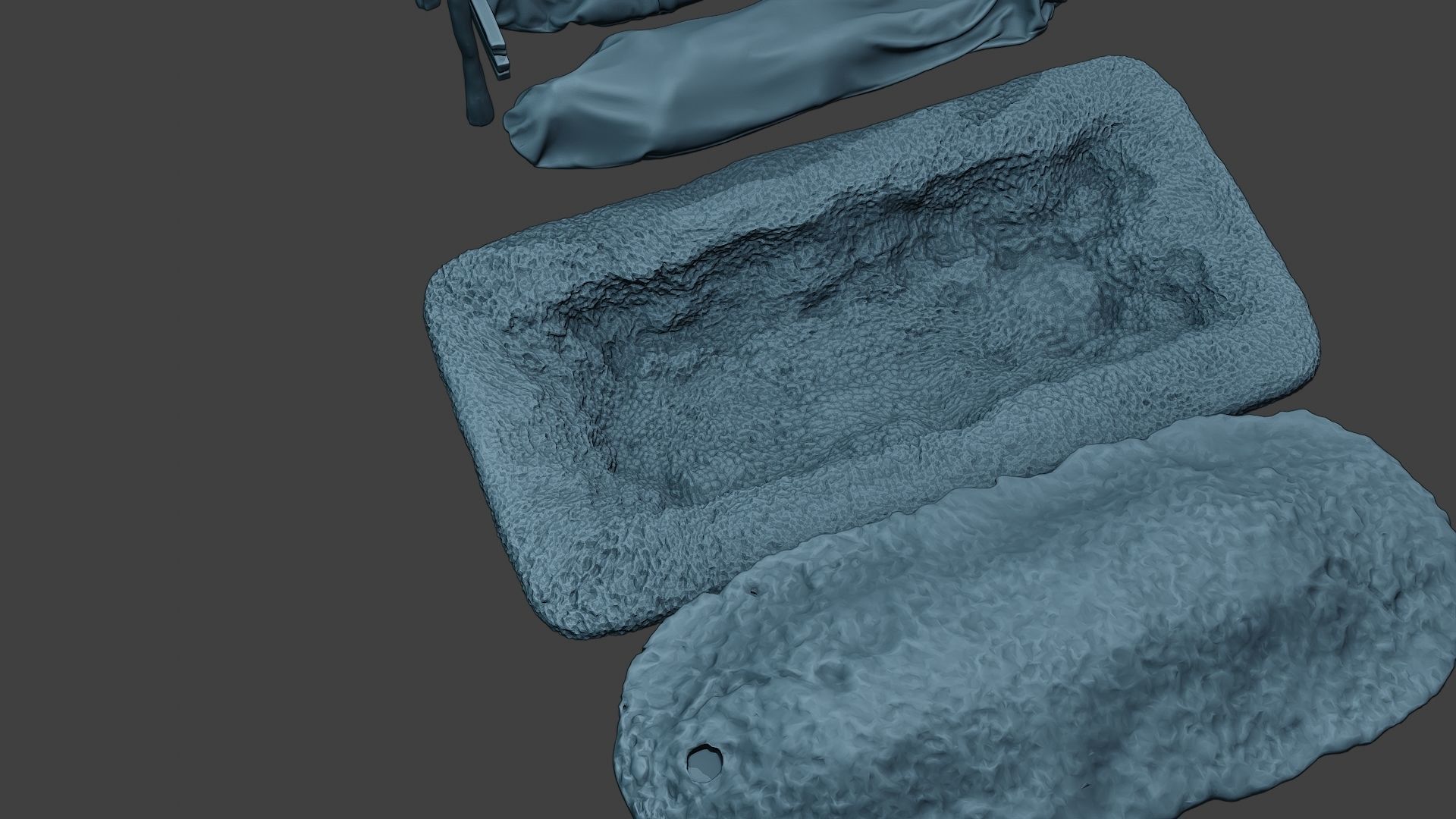 German soldier ww2 Tombs and Corpses G6 3D print model_23