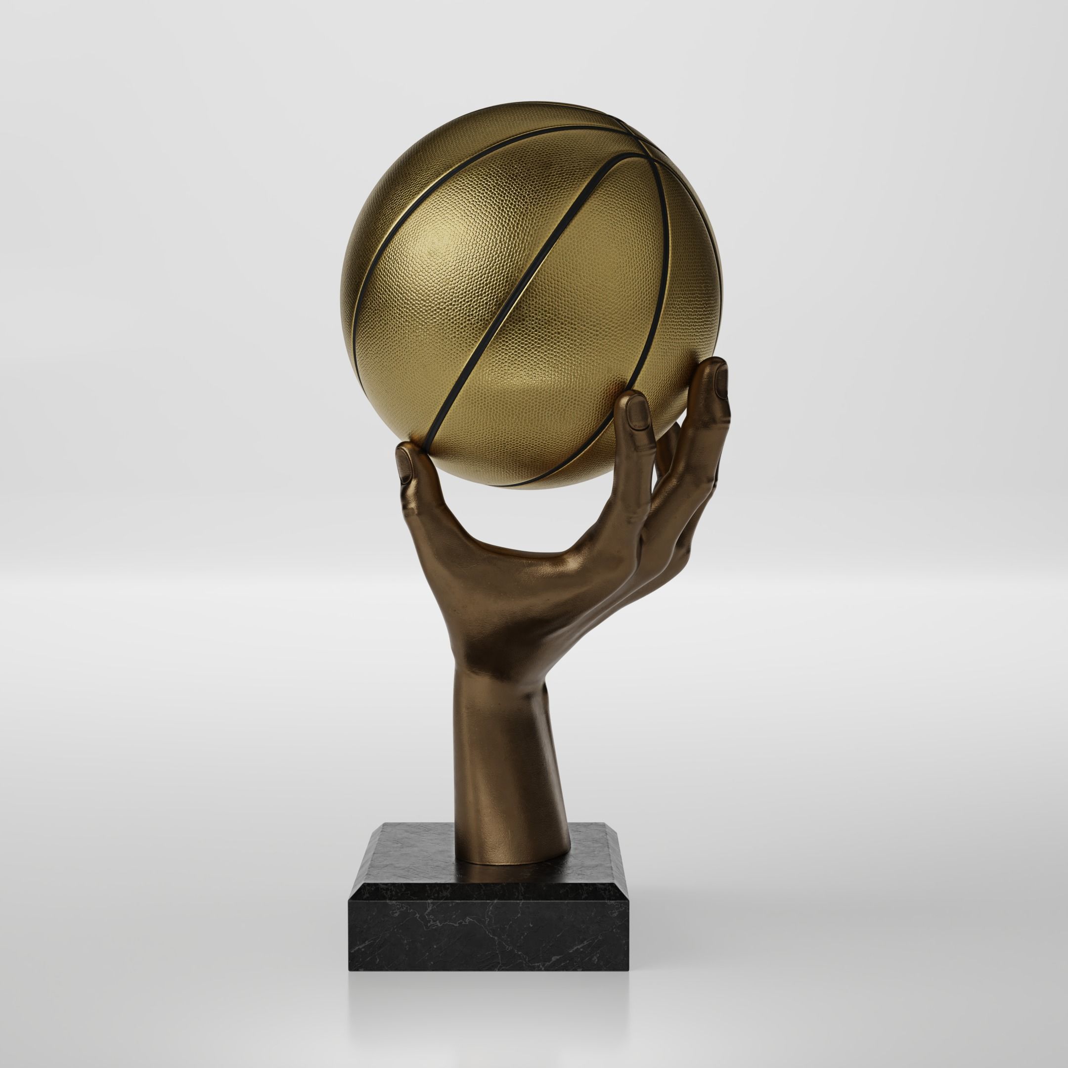 BasketBall Trophy 3D model_3