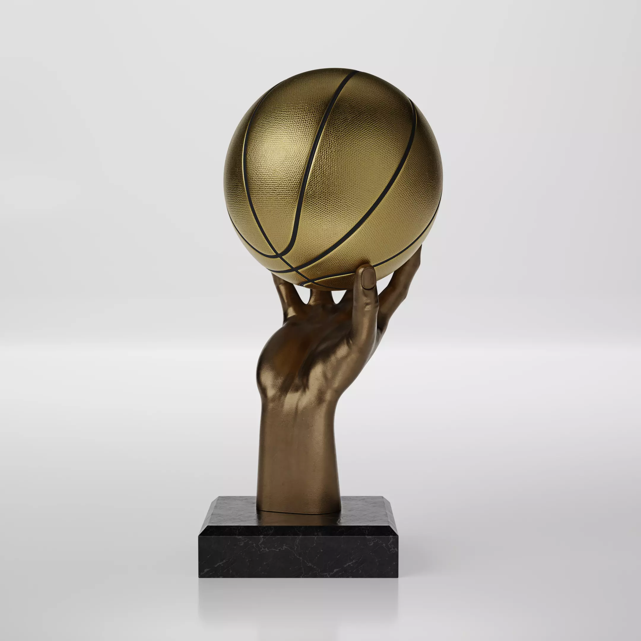 BasketBall Trophy 3D model_0