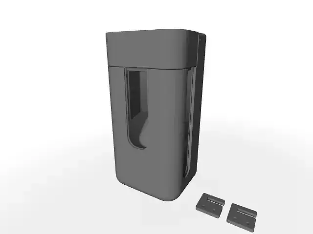 Pigeon Breeder Gravity Type Feeder 3D print model