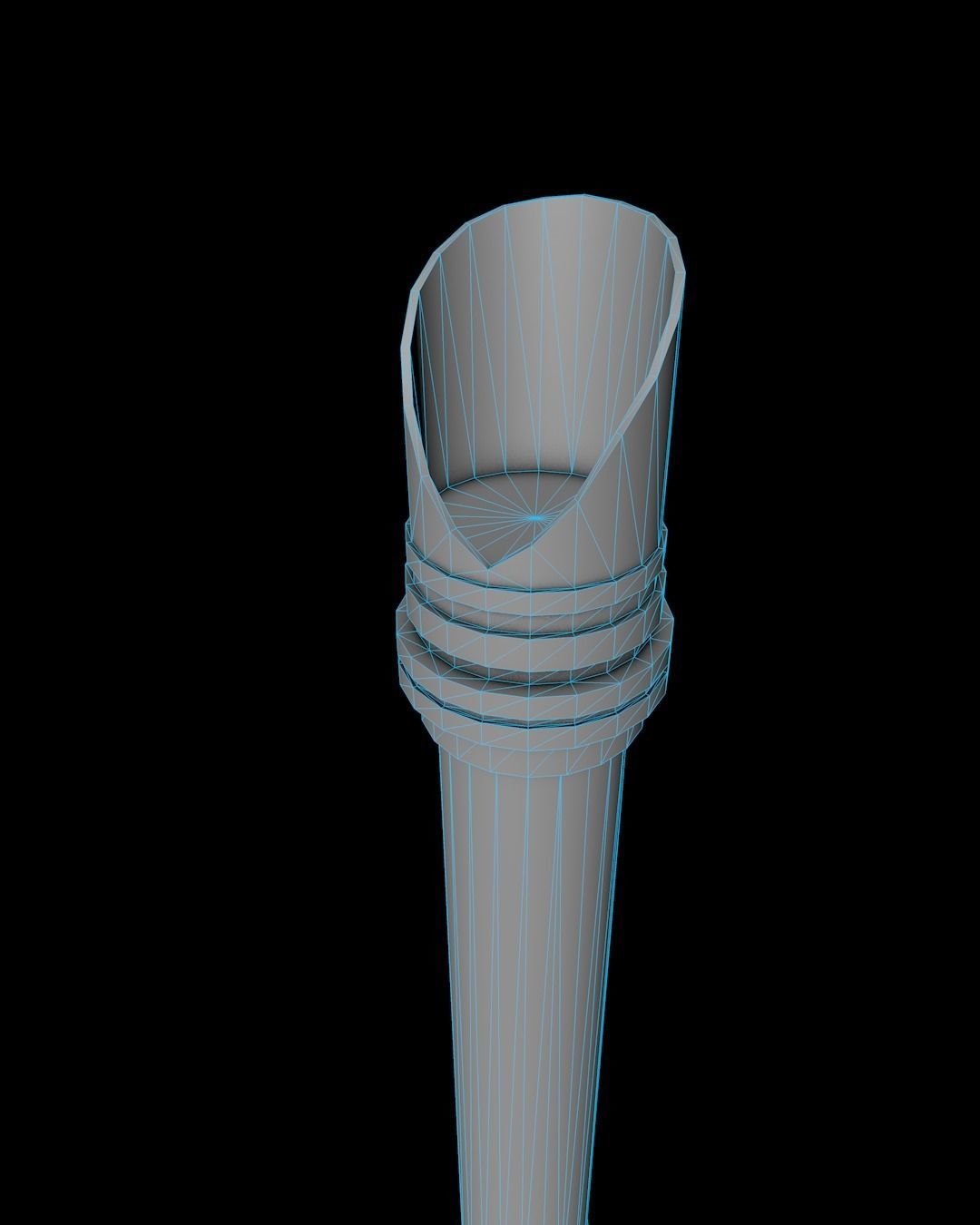 Sci-fi sword for a super villain 2K textures Low-poly 3D model_26