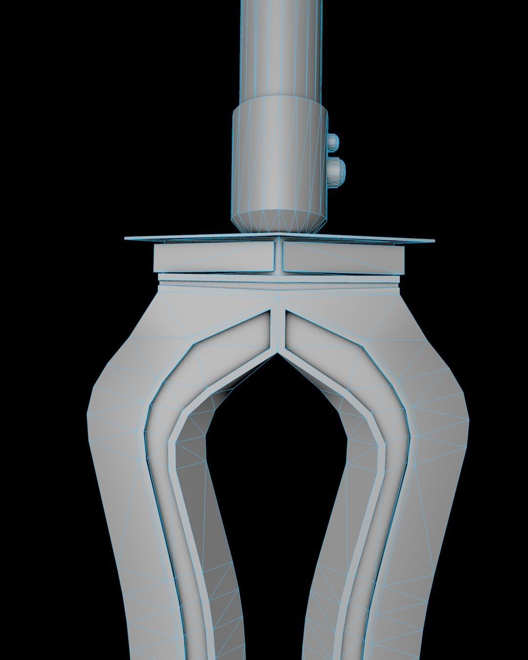 Sci-fi sword for a super villain 2K textures Low-poly 3D model_29