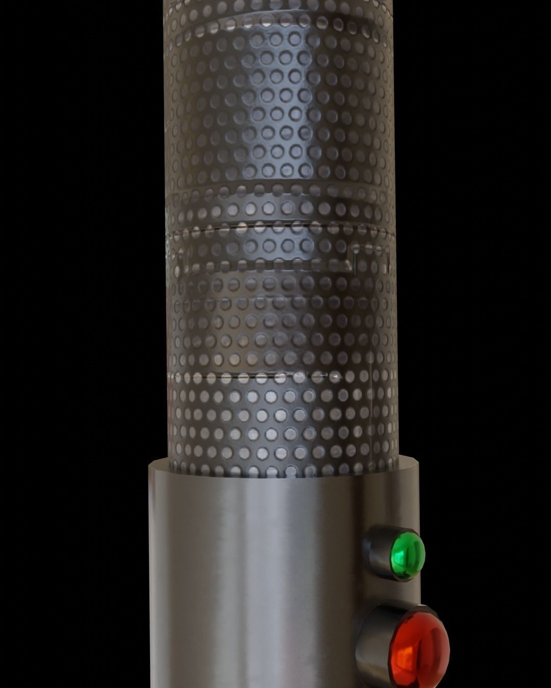 Sci-fi sword for a super villain 2K textures Low-poly 3D model_8