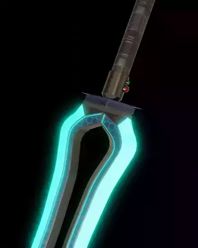Sci-fi sword for a super villain 2K textures