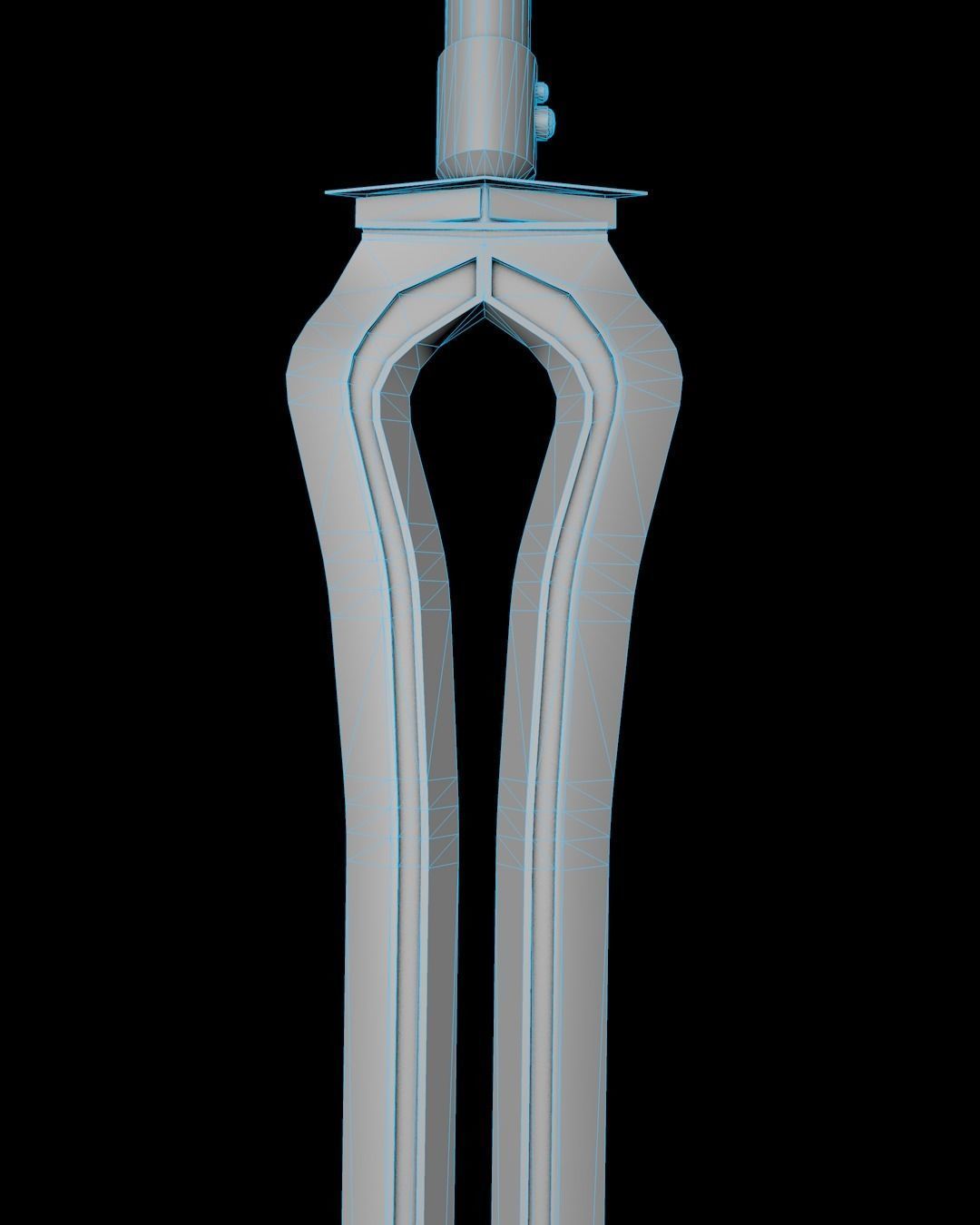 Sci-fi sword for a super villain 2K textures Low-poly 3D model_30