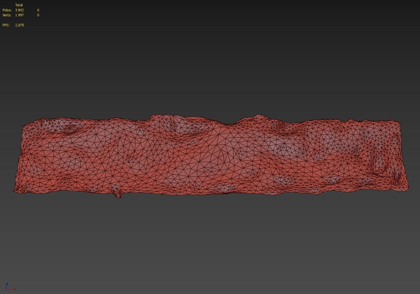 Snow scan 5B Low-poly 3D model_12