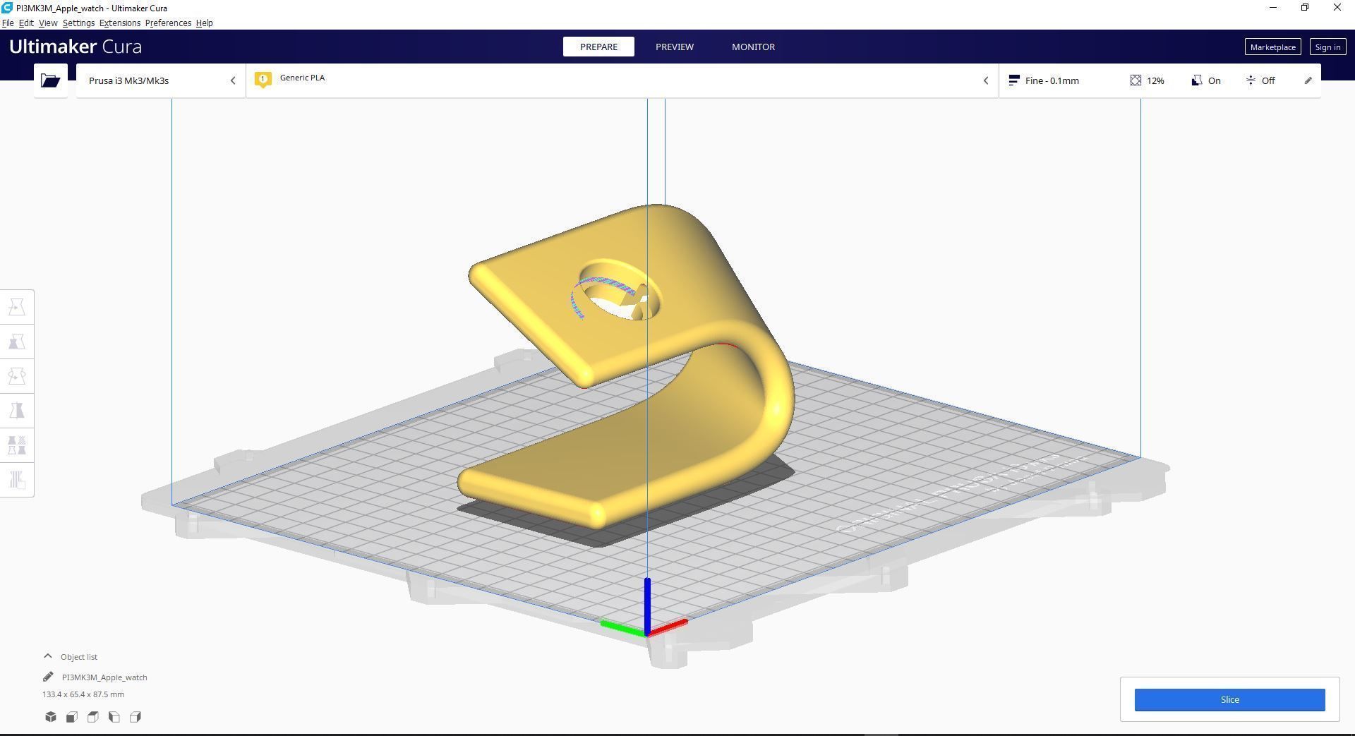 Stand and Charging station for Apple watch seies 2 and 3 3D print model_9