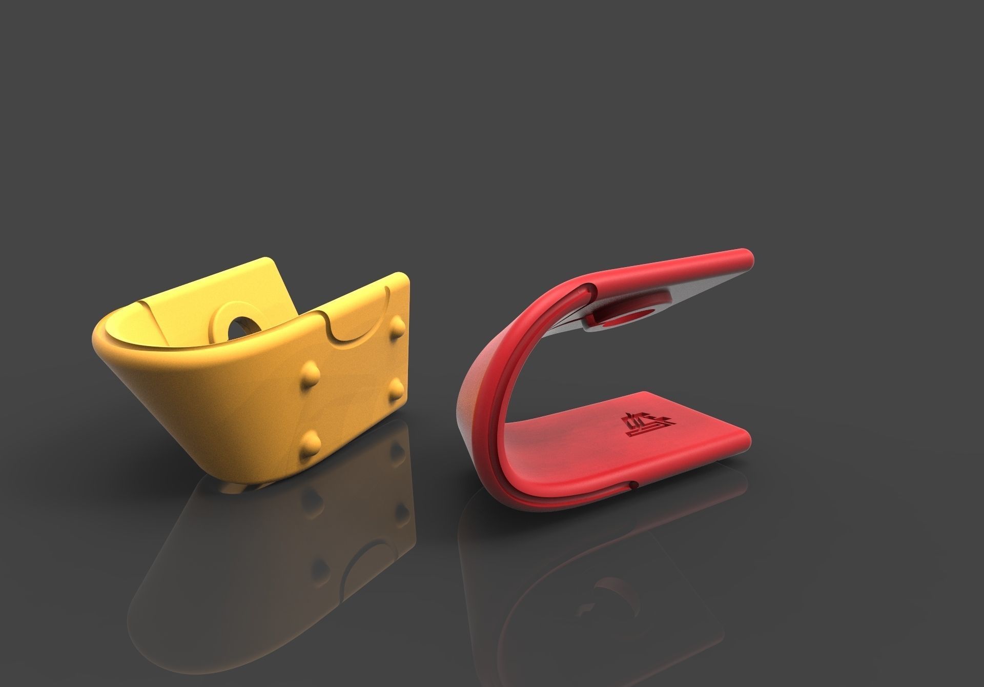 Stand and Charging station for Apple watch seies 2 and 3 3D print model_10