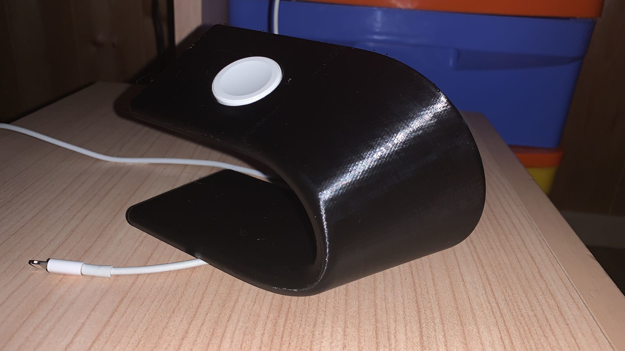 Stand and Charging station for Apple watch seies 2 and 3 3D print model_1