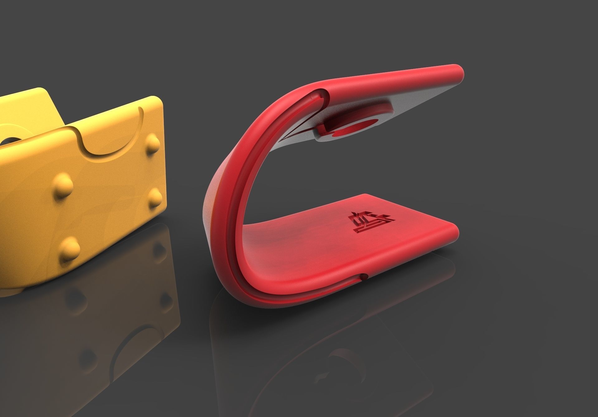 Stand and Charging station for Apple watch seies 2 and 3 3D print model_5