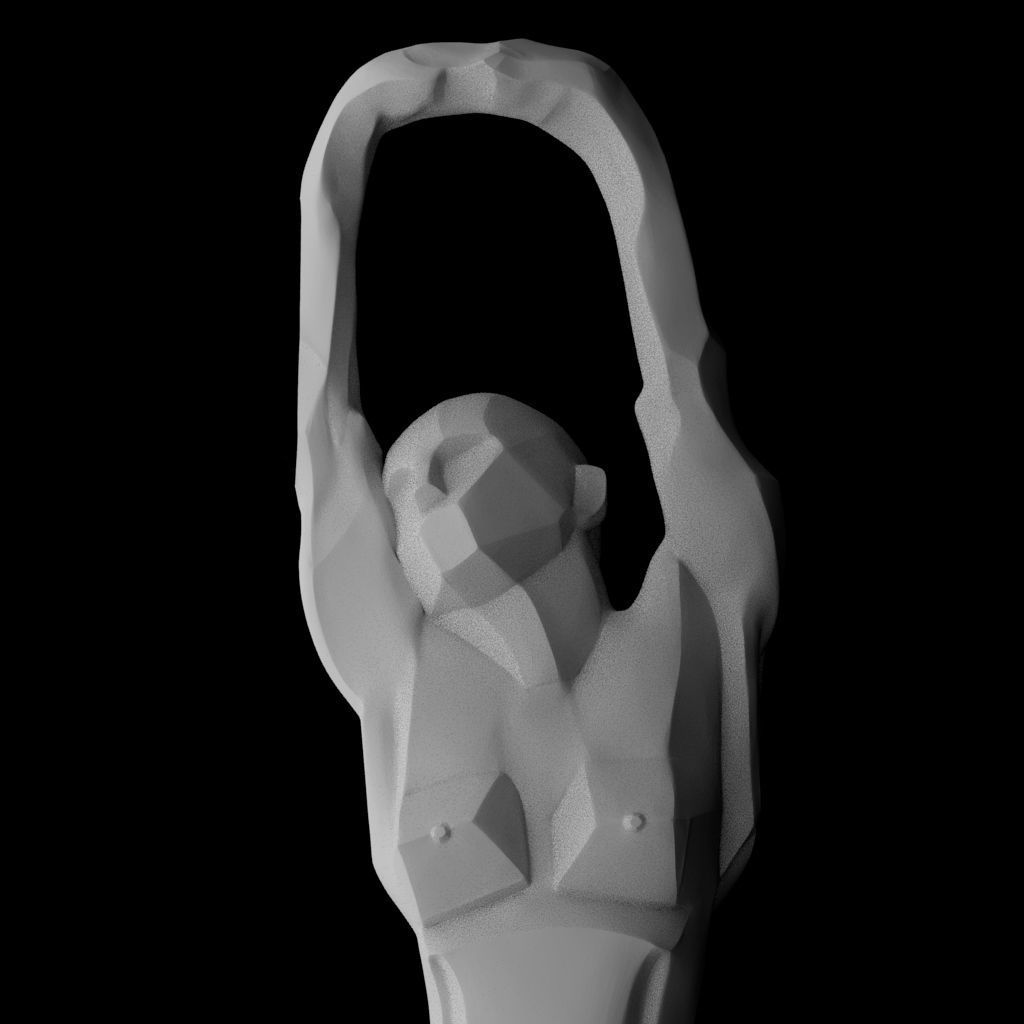 Female Planes of the Body - John Asaro 3D model_5