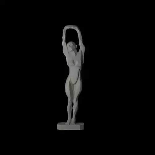 Female Planes of the Body - John Asaro 3D model