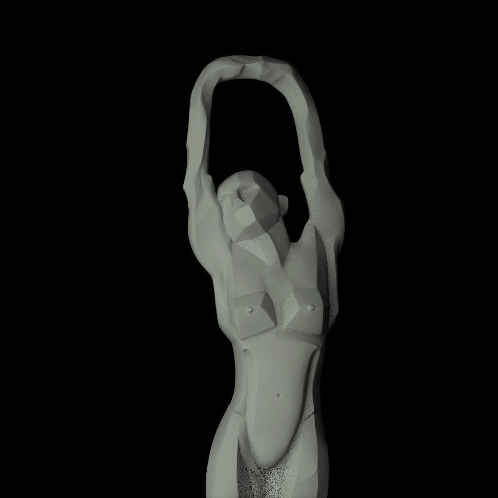 Female Planes of the Body - John Asaro 3D model_1