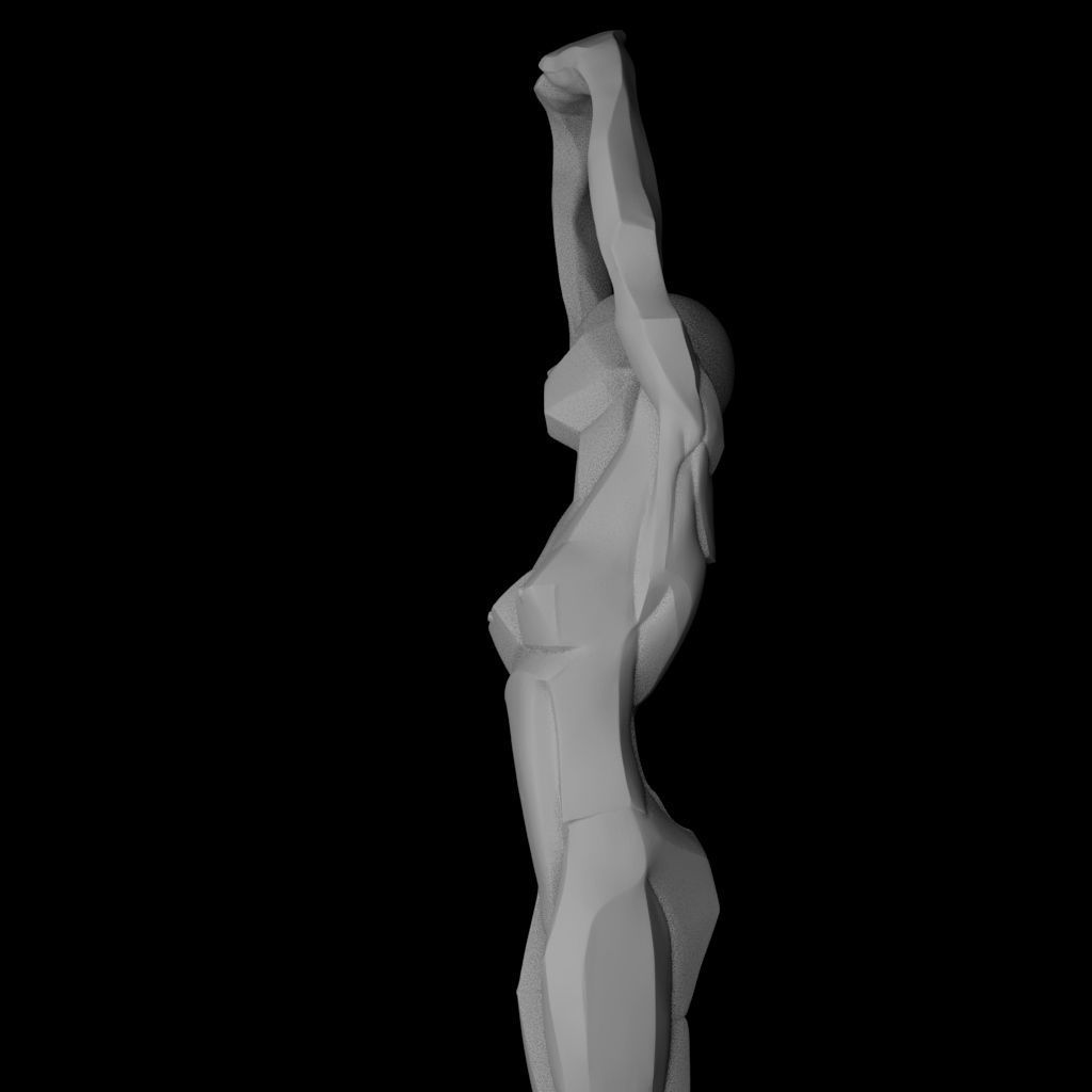 Female Planes of the Body - John Asaro 3D model_3