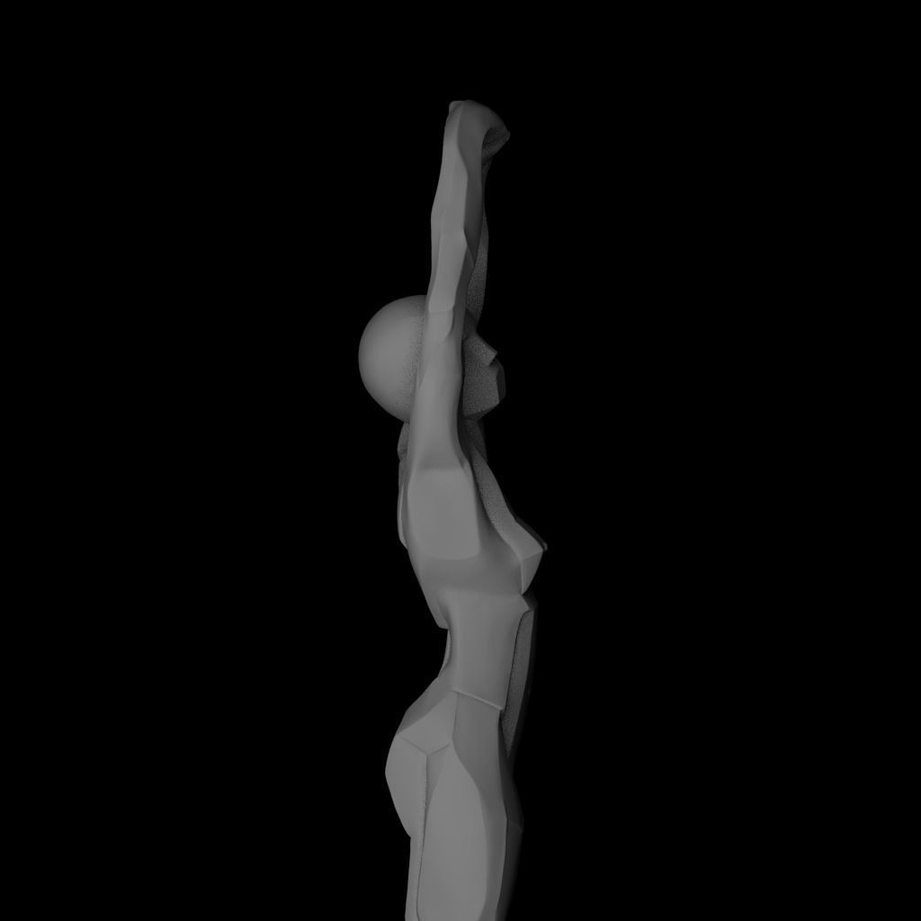 Female Planes of the Body - John Asaro 3D model_4