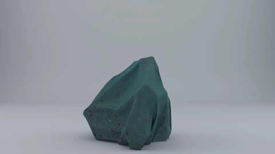 horror bag Low-poly 3D model_0