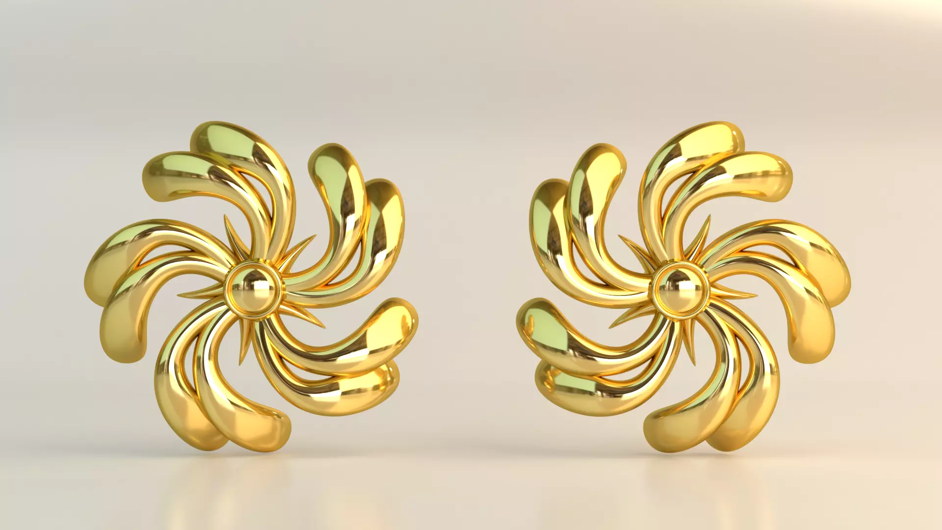 Ear Rings 3D model_0