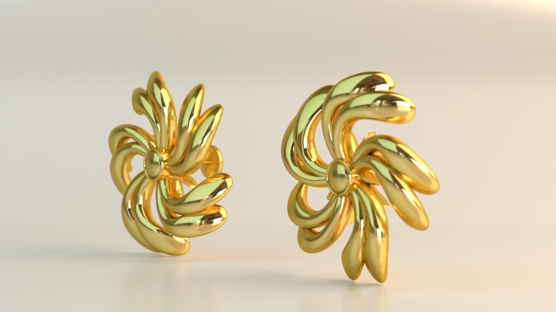 Ear Rings 3D model_3