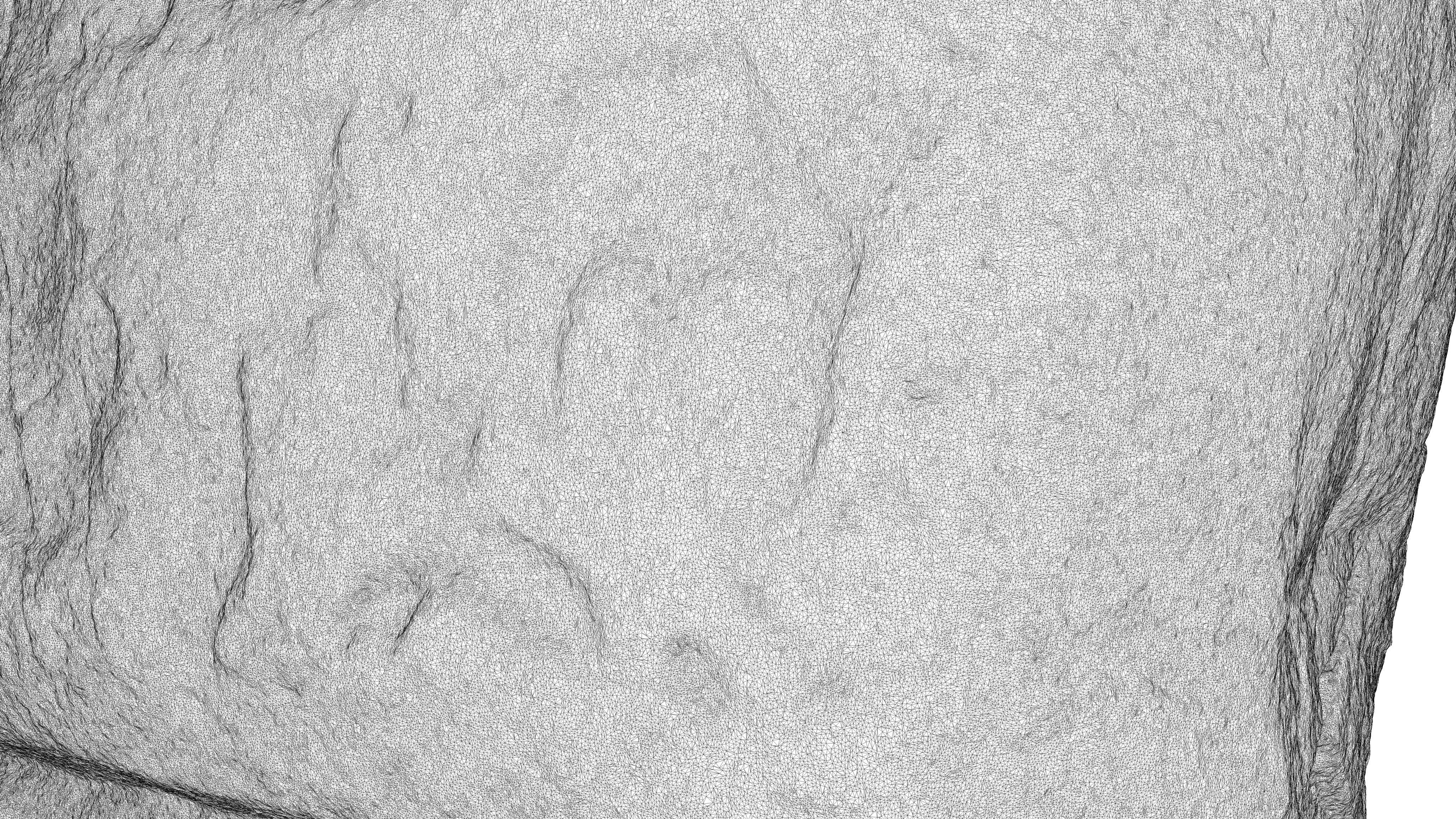 ASSYRIAN - VICTORY STELE OF SARGON KING OF AKKAD Low-poly 3D model_7