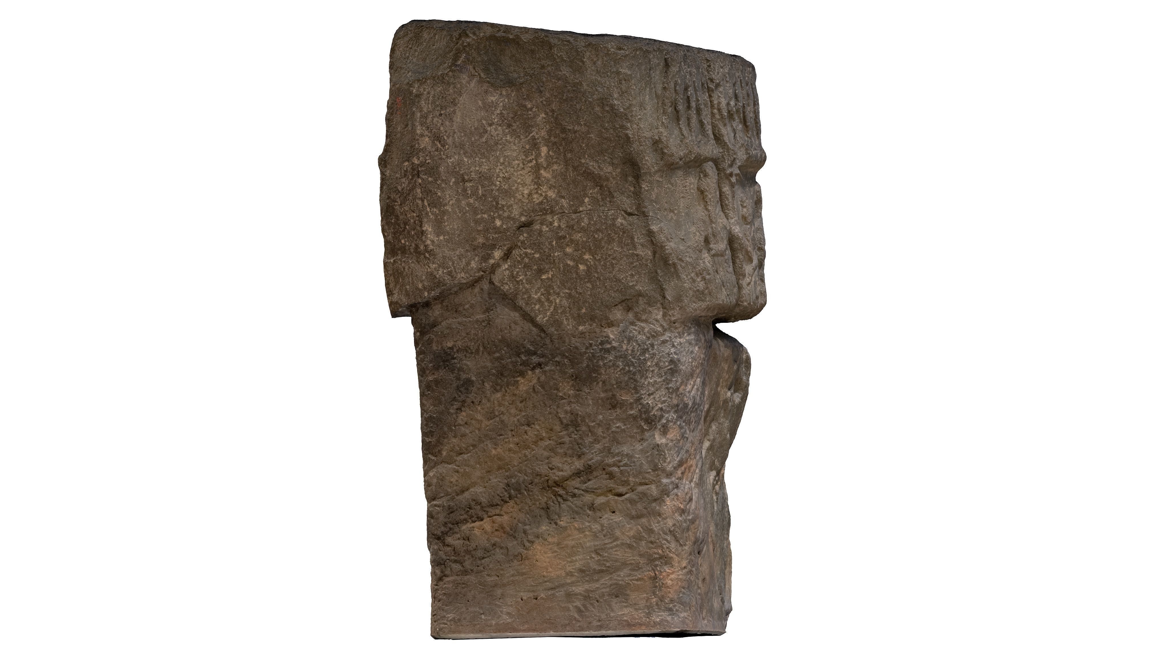ASSYRIAN - VICTORY STELE OF SARGON KING OF AKKAD Low-poly 3D model_34