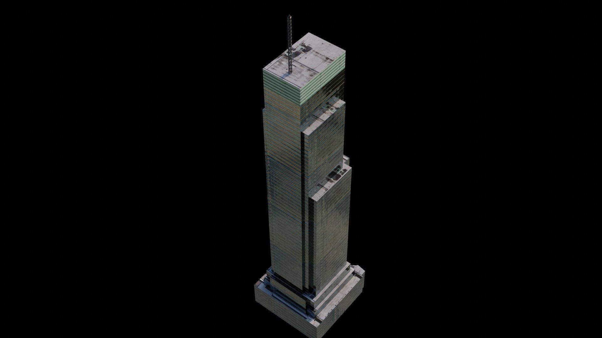 731 Lexington Ave - NYC Low-poly 3D model_3