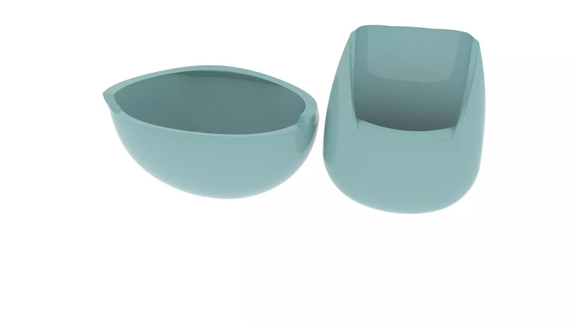 2 vase for 3 Free 3D model