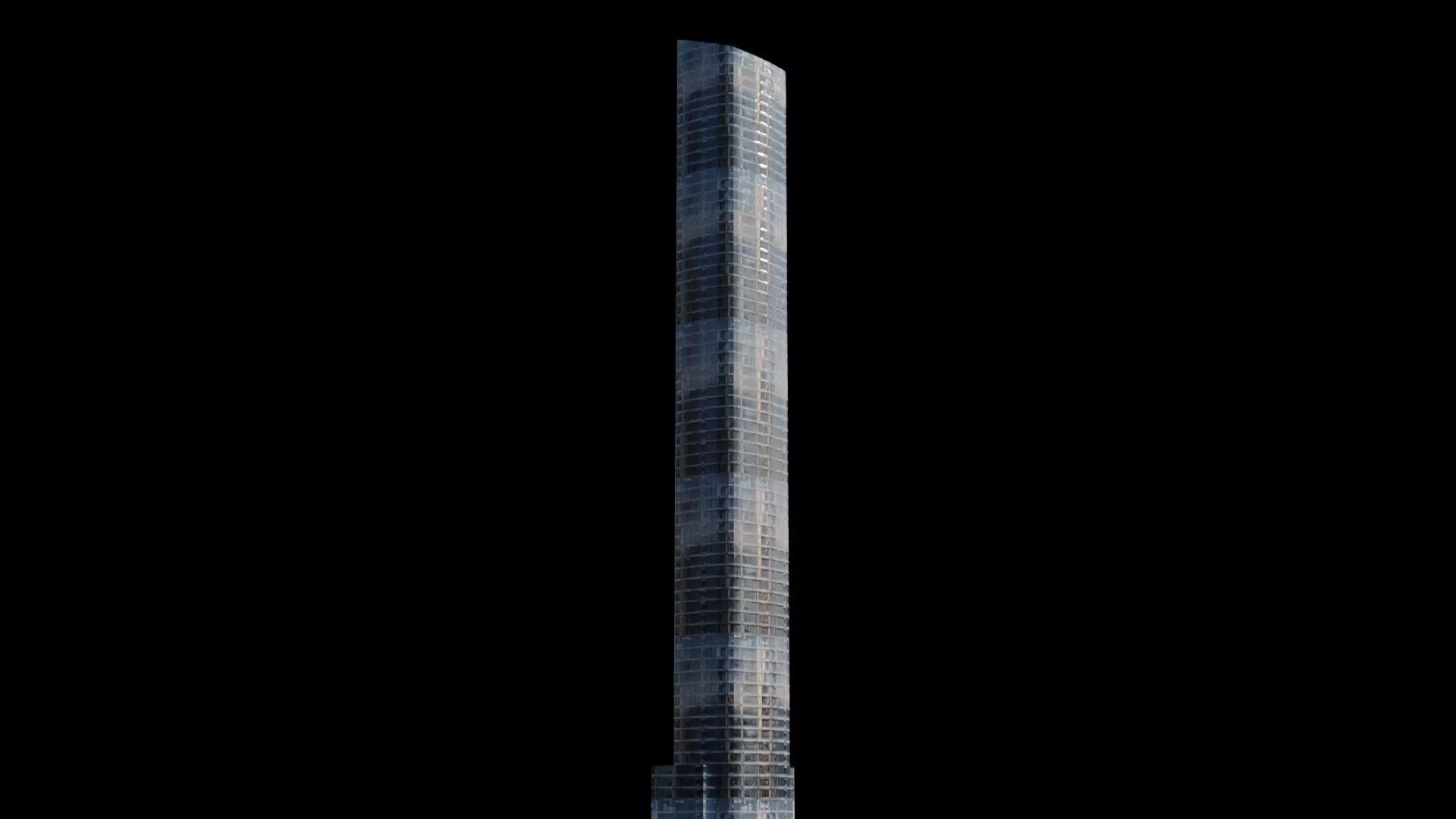 50 West Street - NYC Low-poly 3D model_0
