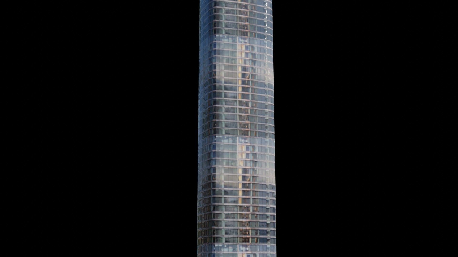 50 West Street - NYC Low-poly 3D model_2