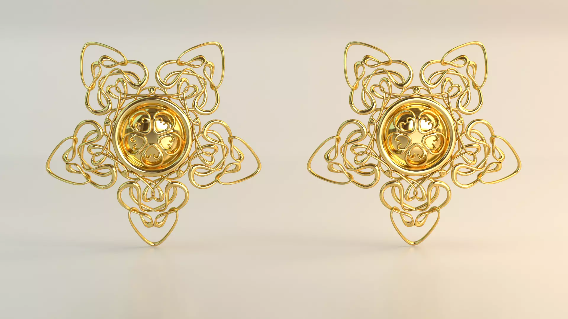 Ear Rings 3D model_0
