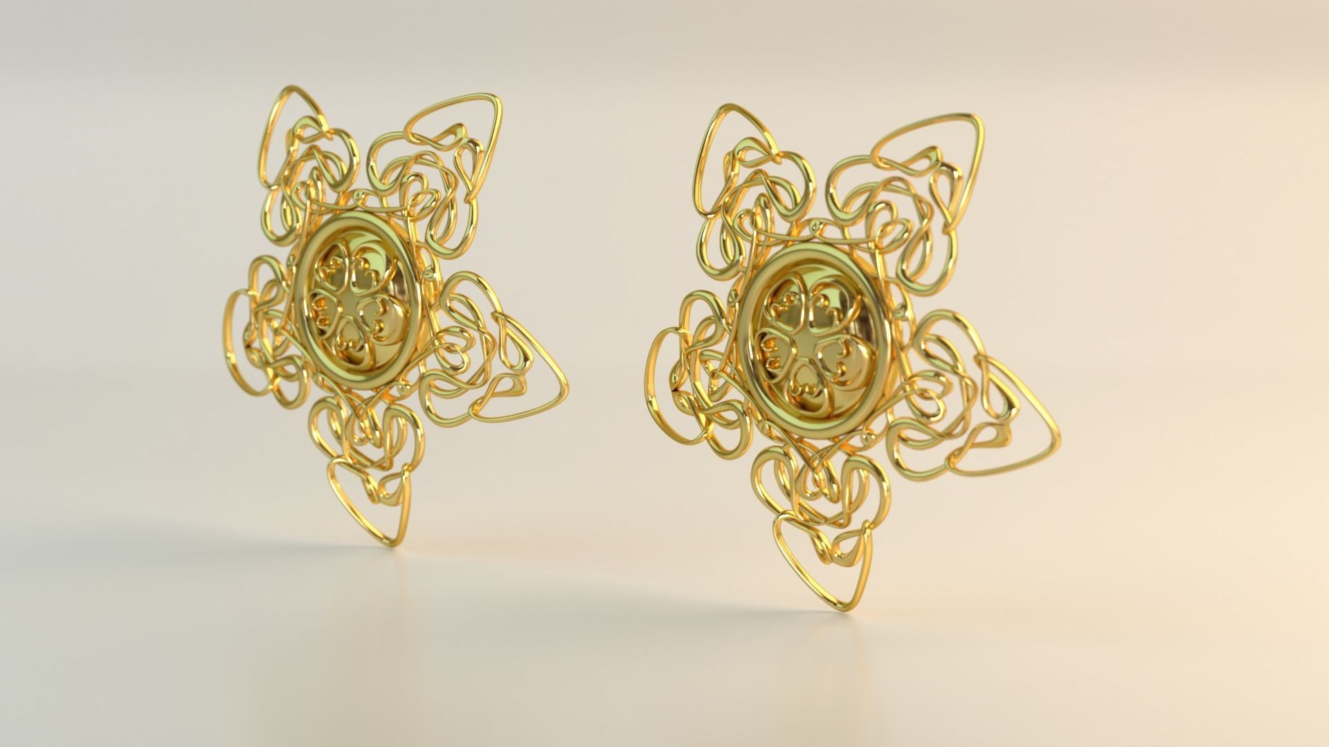 Ear Rings 3D model_3