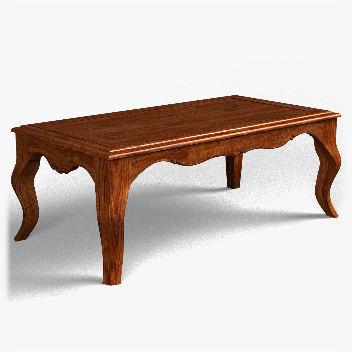 Table0003 cabinet with wooden frame 3D model_10