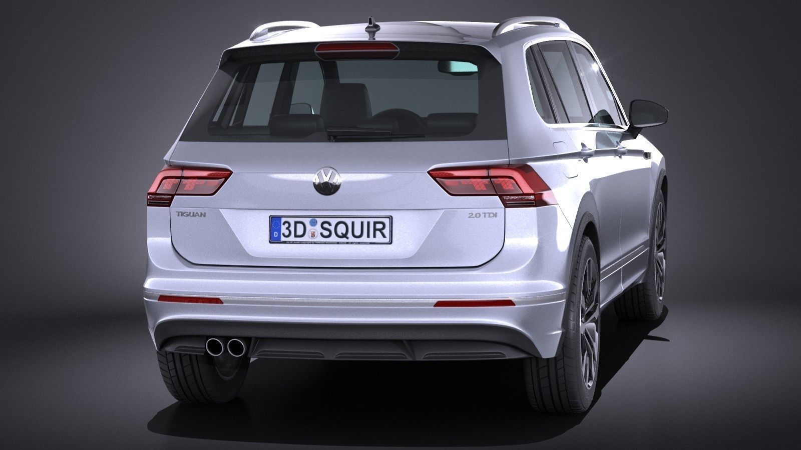 Volkswagen Tiguan R 2017 3D model_4
