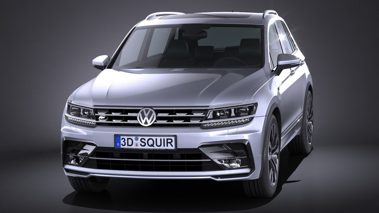 Volkswagen Tiguan R 2017 3D model_1