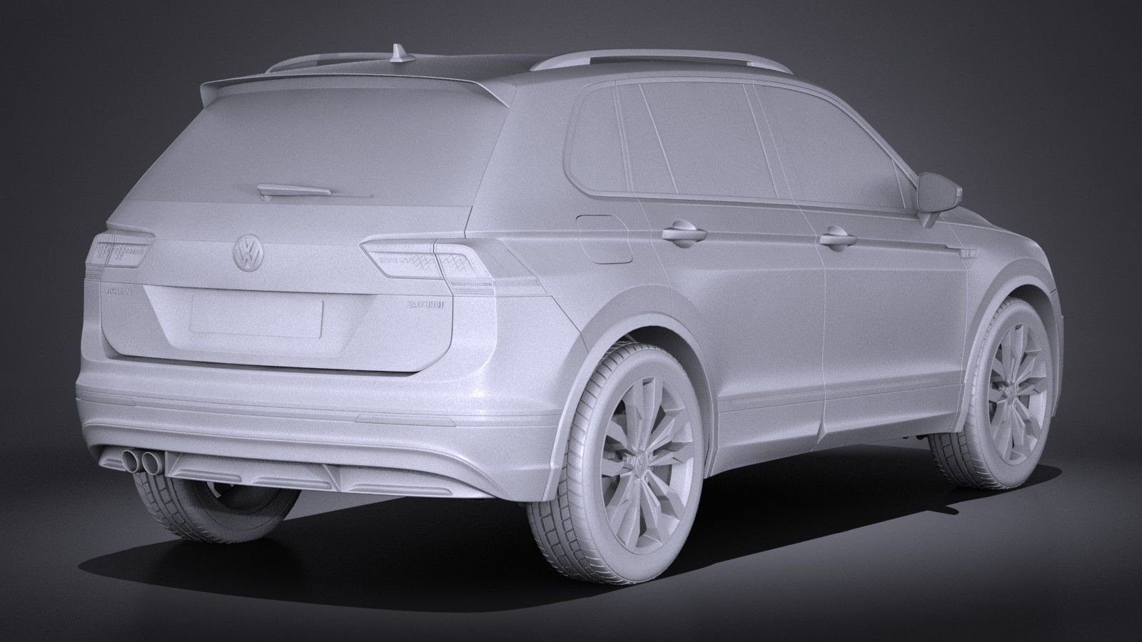 Volkswagen Tiguan R 2017 3D model_11
