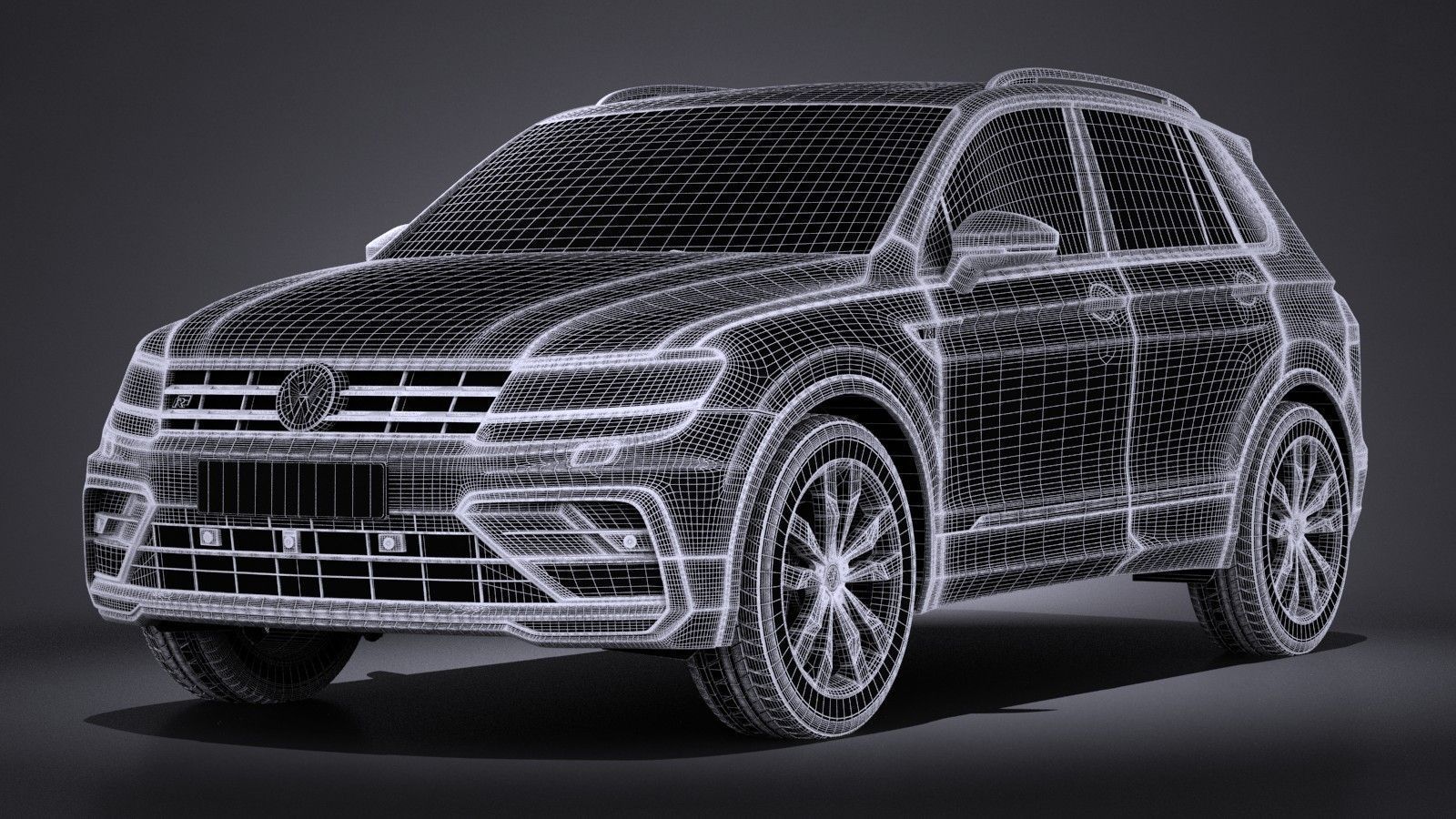 Volkswagen Tiguan R 2017 3D model_12