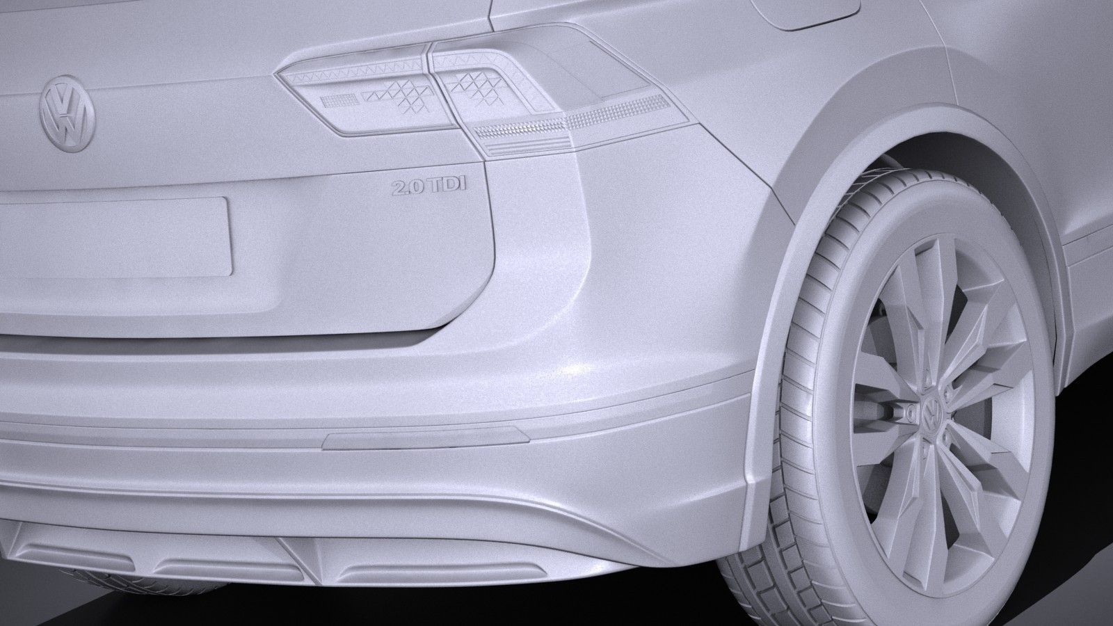 Volkswagen Tiguan R 2017 3D model_10