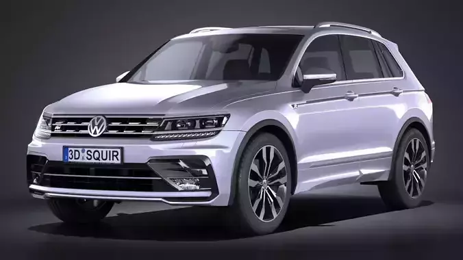 Volkswagen Tiguan R 2017 3D model
