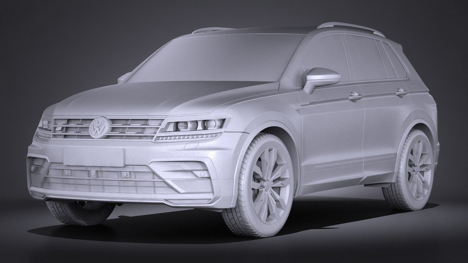 Volkswagen Tiguan R 2017 3D model_8