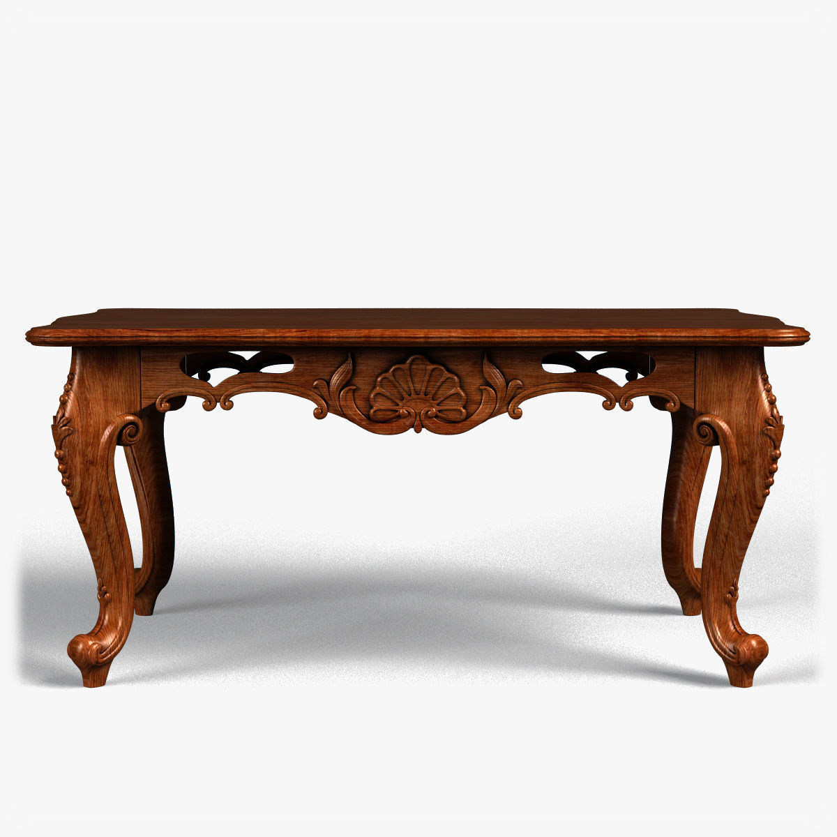 Table0006 ornate coffee table 3D model_10