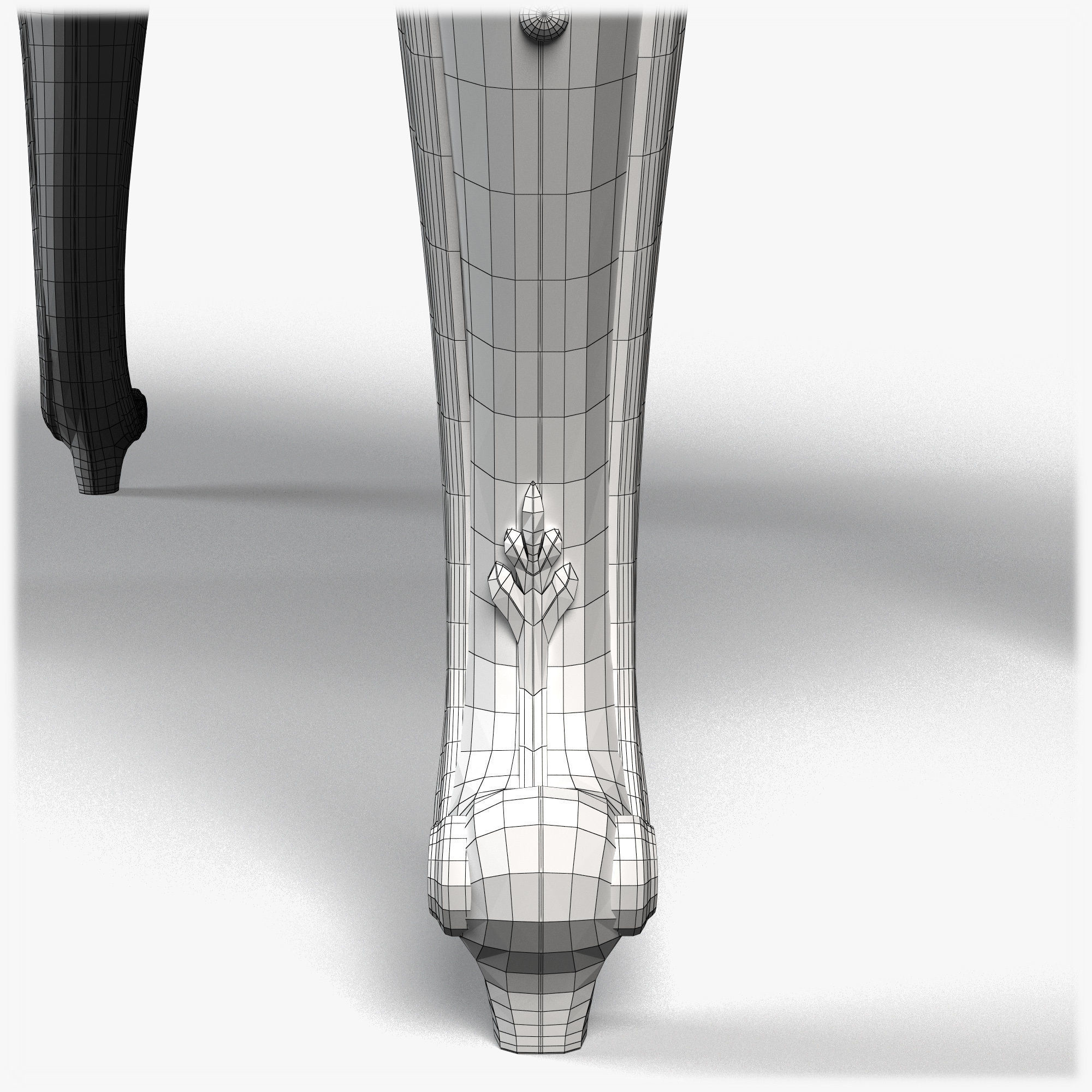 Table0006 ornate coffee table 3D model_19