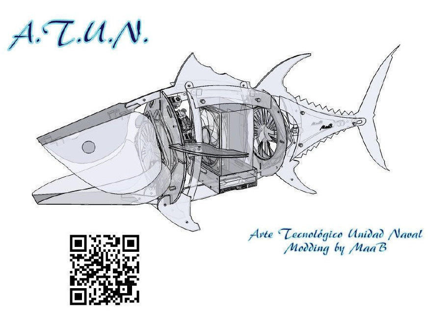 ATUN - Bluefin Tuna 3D print model_3