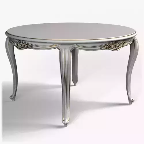 Table0011 ornate dining table gold