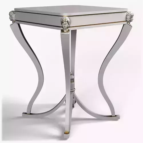 Table0012 side table with ornate base