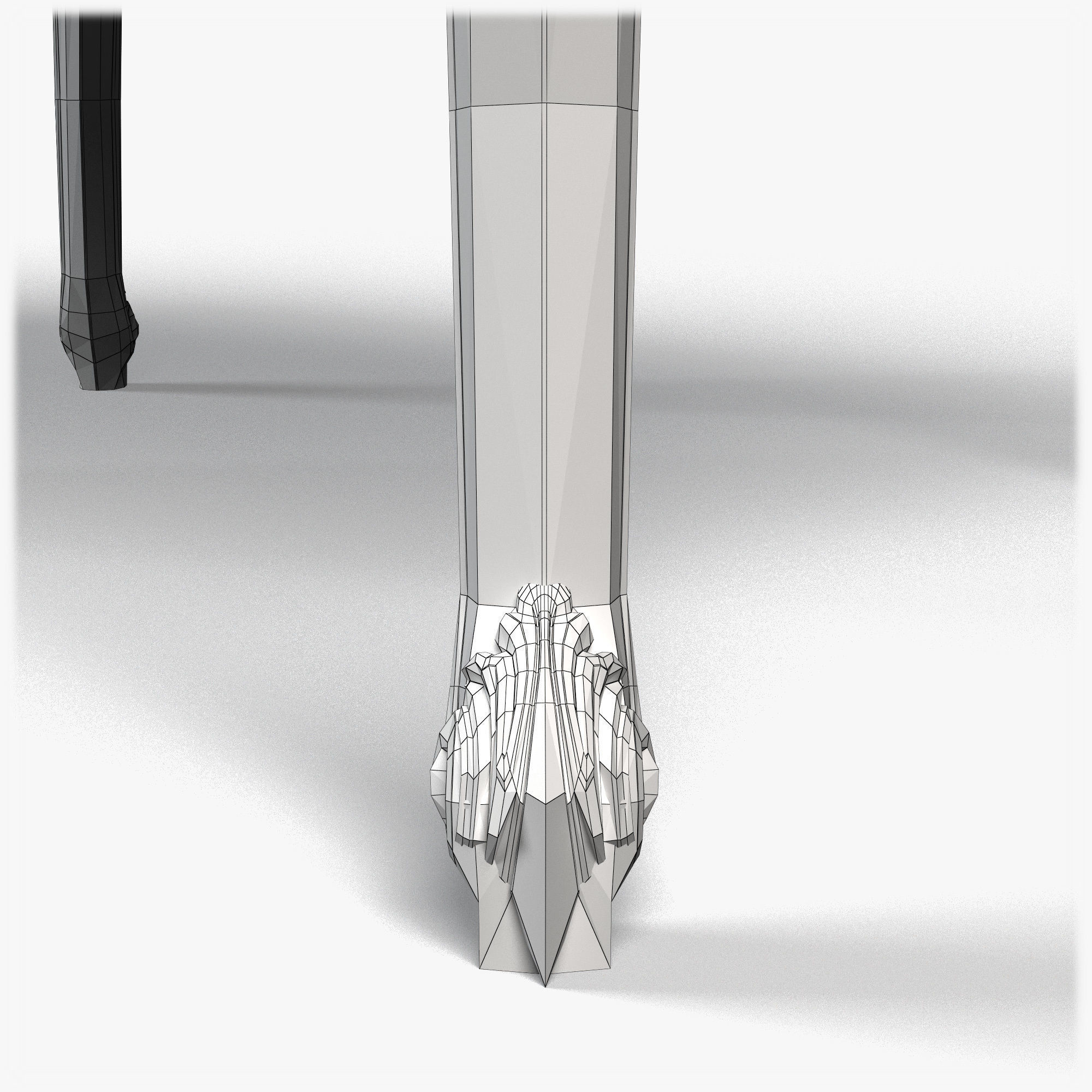 Table0015 ornate dining table 3D model_19