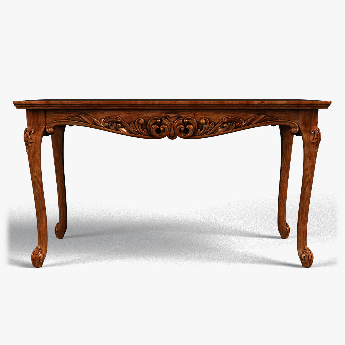 Table0015 ornate dining table 3D model_10