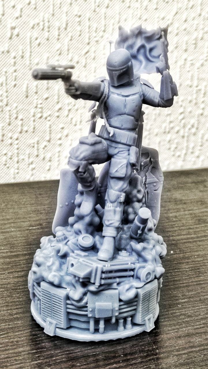 Boba Fett from Star Wars 3D print model_3