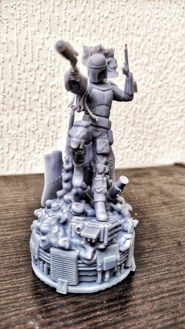 Boba Fett from Star Wars 3D print model_4